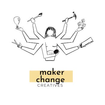 Maker Change Creative, jewellery making and woodworking teacher